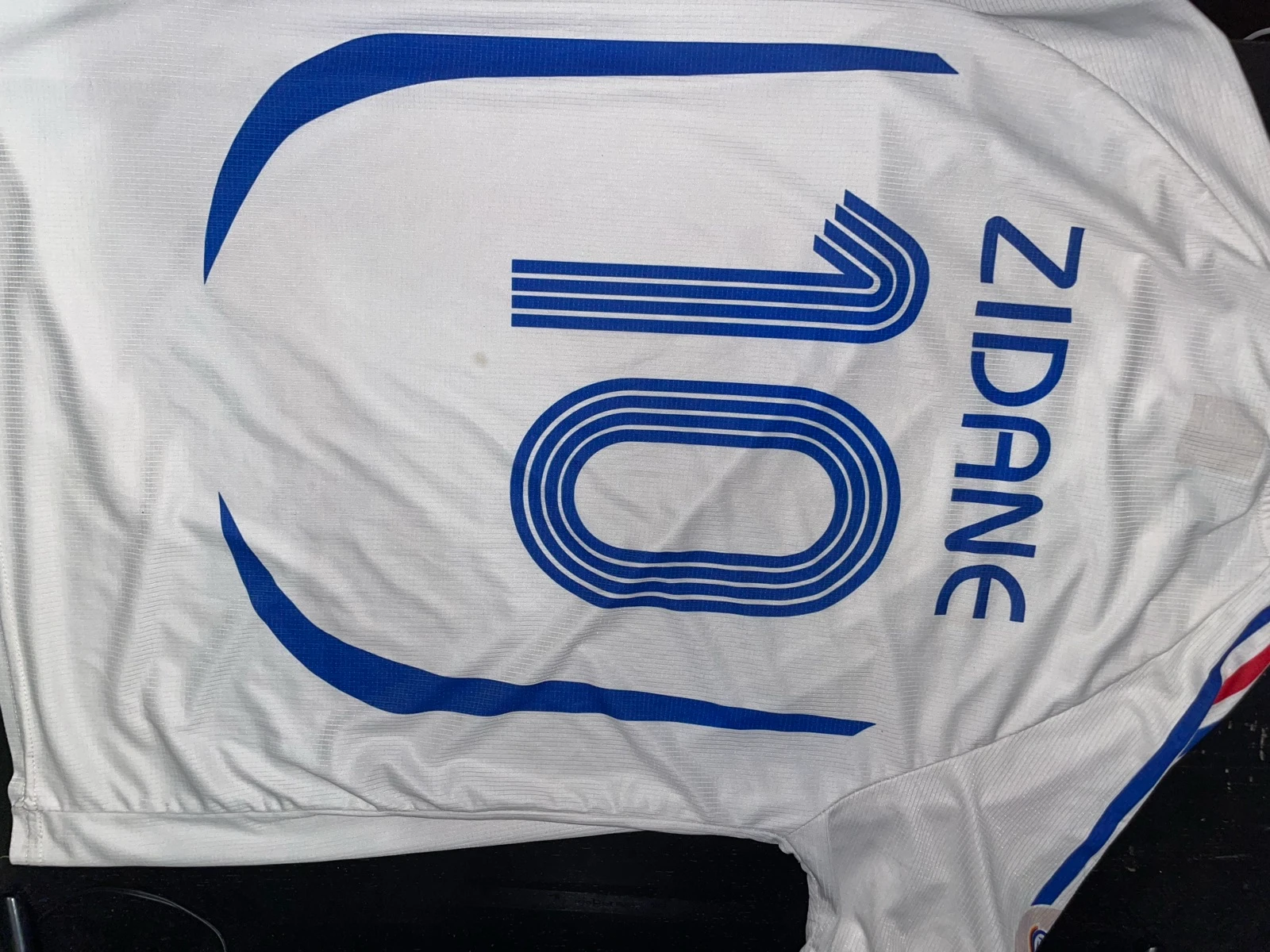 T-shirt France Mondial 2006 Zidane #10 | Taille S – photo 8